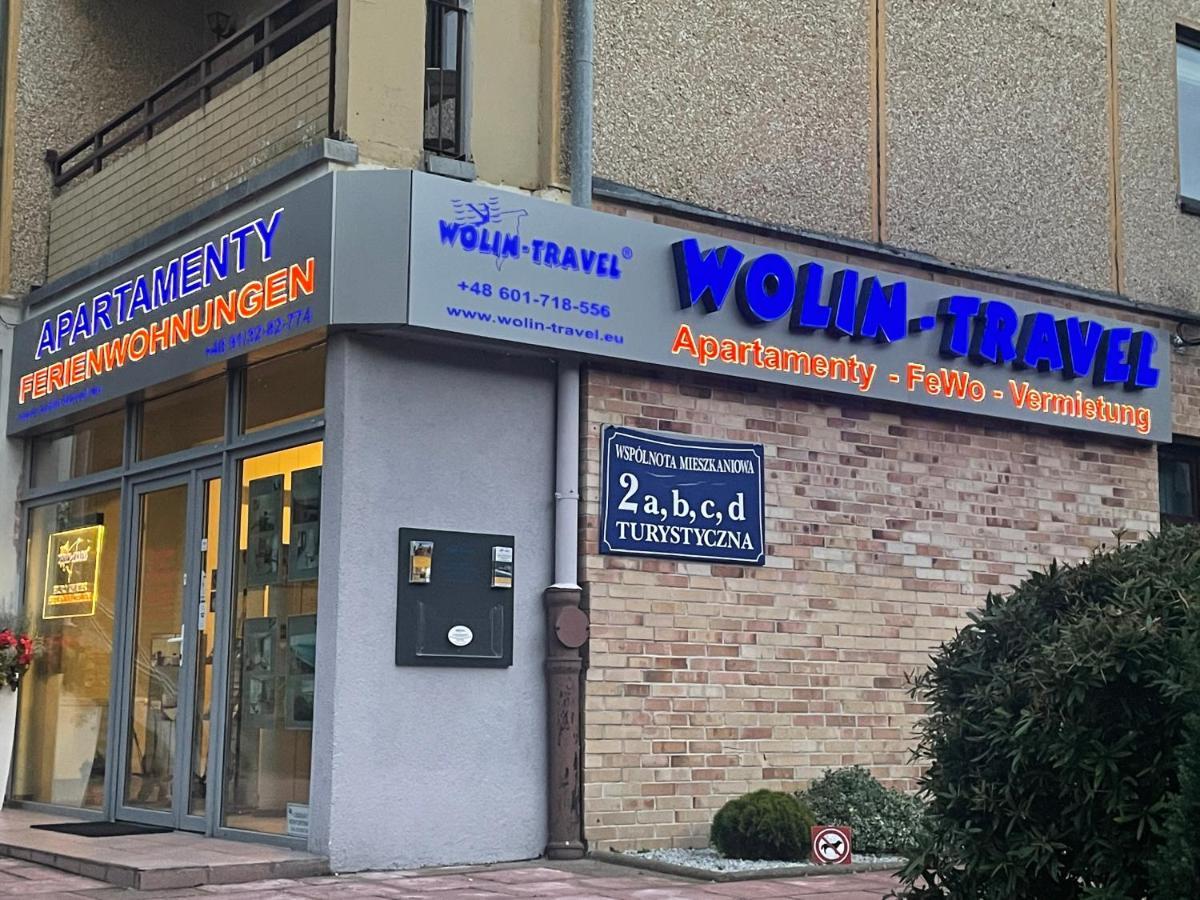 Wolin-Travel Apartament Dom Przy Parku Miedzyzdroje Eksteriør bilde